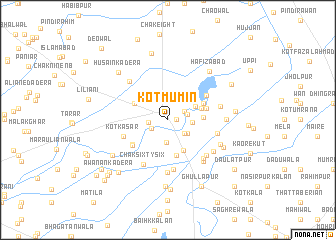 map of Kot Mūmin
