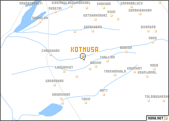 map of Kot Mūsa