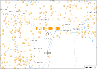 map of Kotnai Bānda