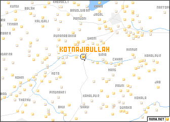 map of Kot Najibullāh