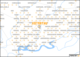 map of Kot Nathu