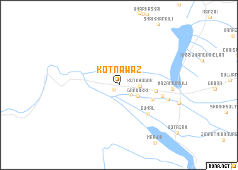 map of Kot Nawāz