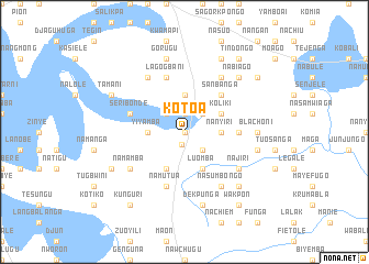 map of Kotoa