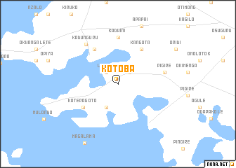map of Kotoba