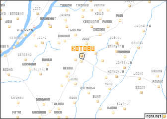 map of Kotobu