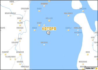 map of Kotofa