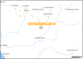 map of Kotogadangjaya