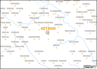 map of Kotokhi