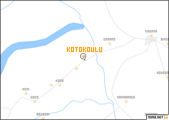 map of Kotokoulu