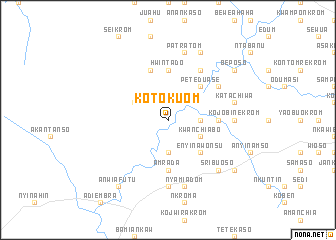 map of Kotokuom