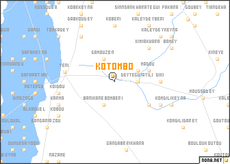 map of Kotombo