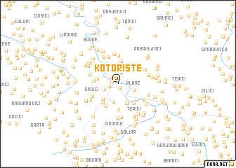 map of Kotorište