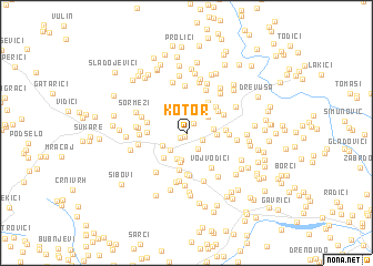 map of Kotor