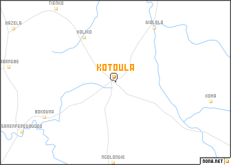 map of Kotoula