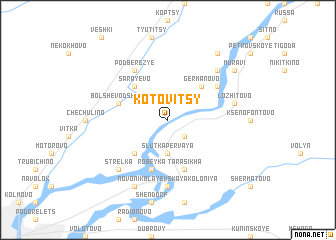 map of Kotovitsy