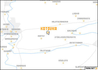 map of Kotovka