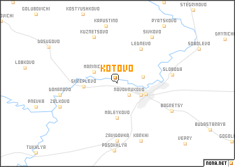 map of Kotovo