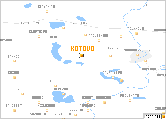 map of Kotovo