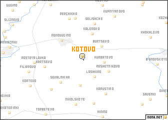 map of Kotovo