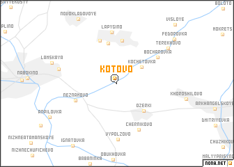 map of Kotovo