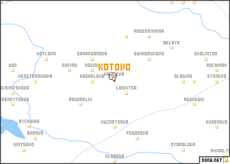 map of Kotovo