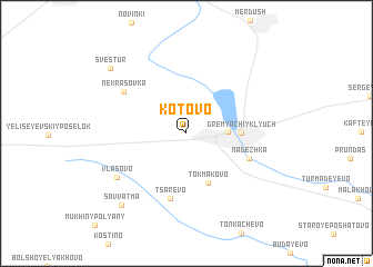 map of Kotovo