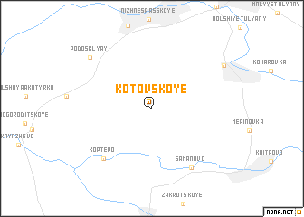 map of Kotovskoye