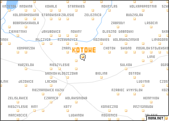 map of Kotowe