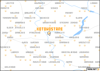 map of Kotowo Stare