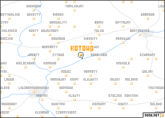 map of Kotowo
