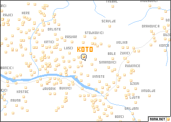 map of Koto