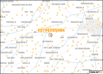 map of Kot Pera Shāh