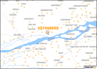 map of Kot Phapra