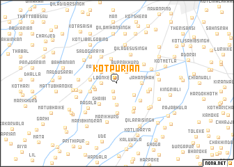 map of Kot Puriān