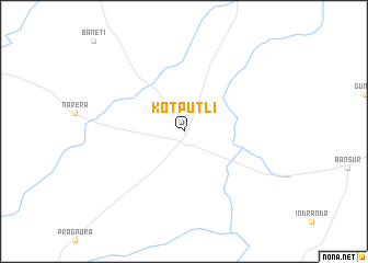 map of Kot Pūtli