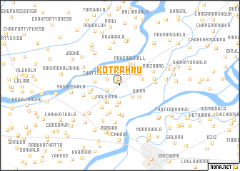 map of Kot Rahmu