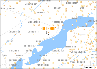 map of Kot Rahm