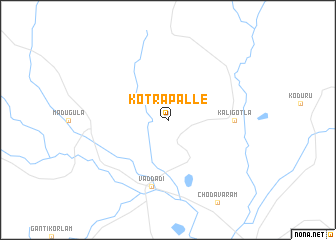 map of Kotrapalle