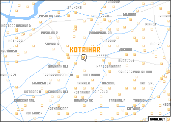 map of Kot Rihar