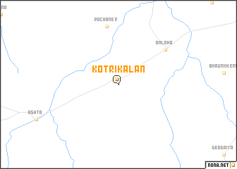 map of Kotri Kalān