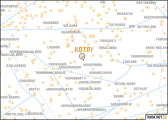 map of Kotri