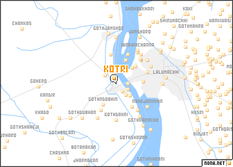 map of Kotri