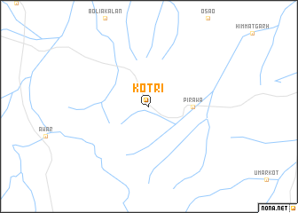 map of Kotri