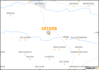 map of Kotsino