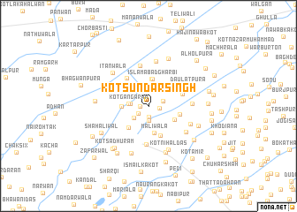 map of Kot Sundar Singh