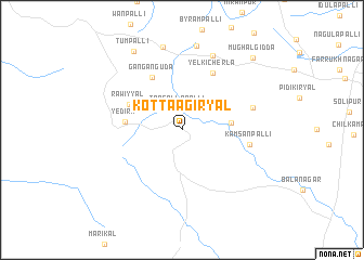 map of Kotta Āgiryāl