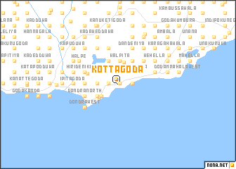 map of Kottagoda