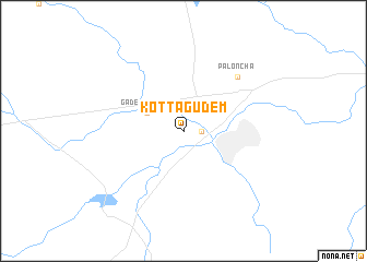 map of Kottagūdem