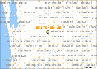 map of Kottamaduwa