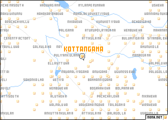 map of Kottangama